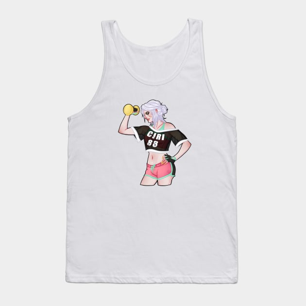 Strong Ciri Tank Top by LinDemonic